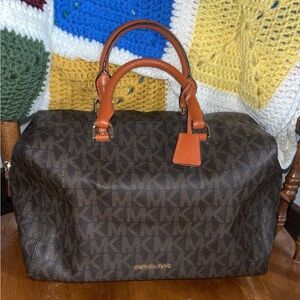 Michael Kors small duffle tote